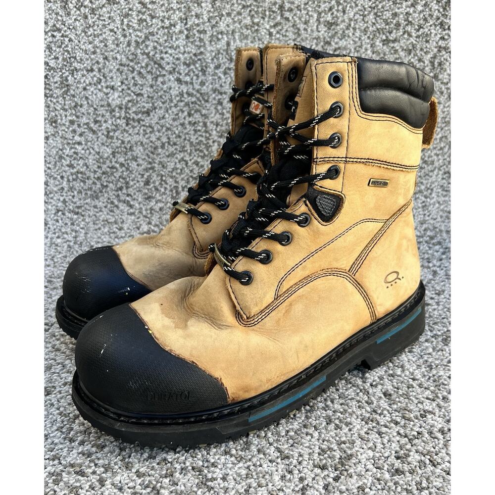 Dakota 8" Work Boots 8128QC Steel Toe & Plate Men's US Size 12 Wide